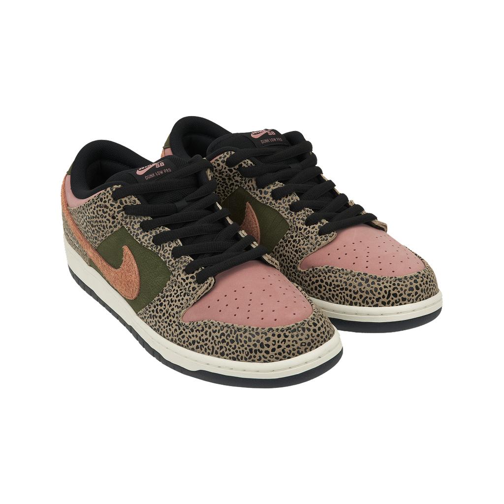 Arts-Rec X Nike Dunk Low SB For Recreational Use Unisex Sneakers Multi-Color Khaki Amber-Brown IH3211-200