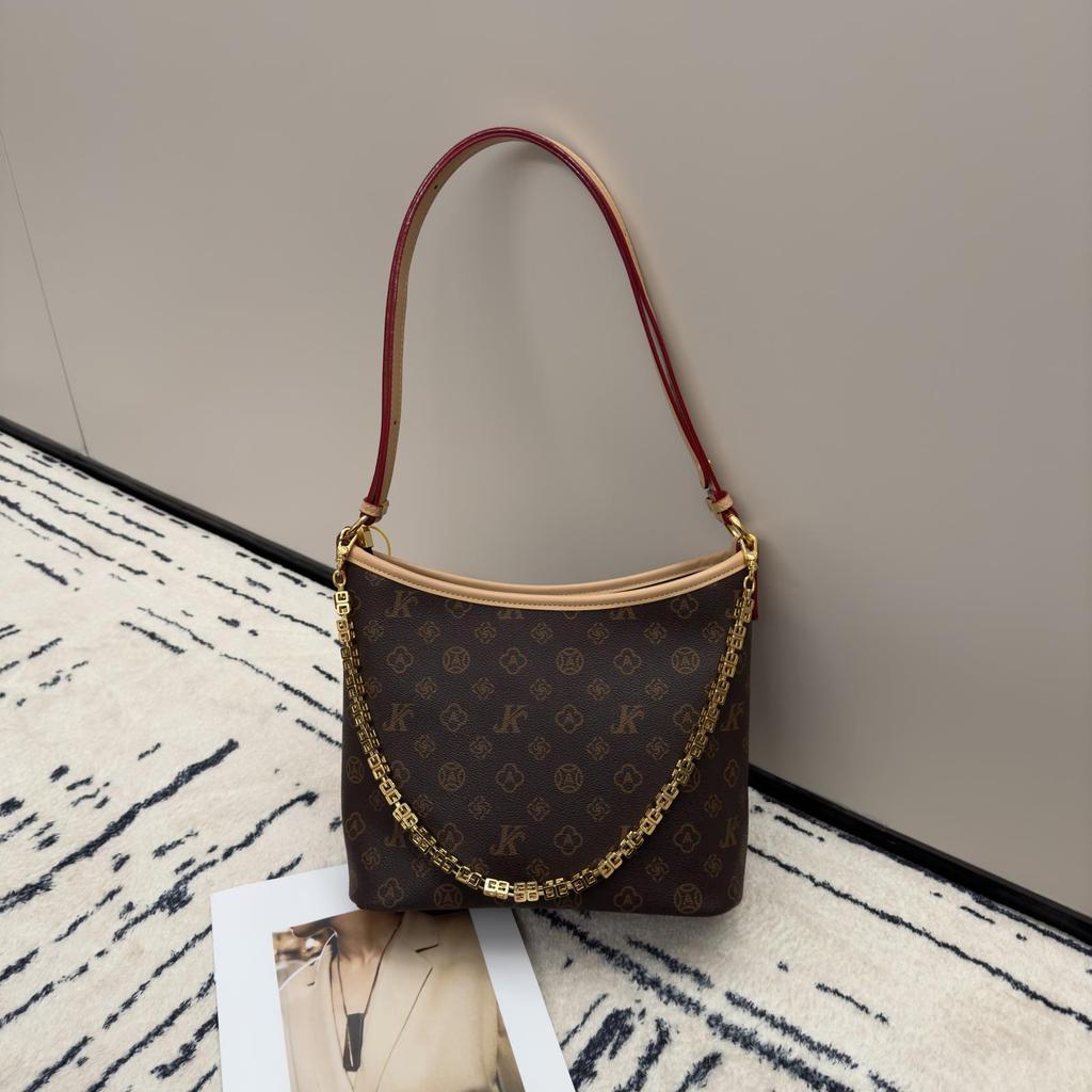 New fashion bucket bag single shoulder portable oblique span women's bag
