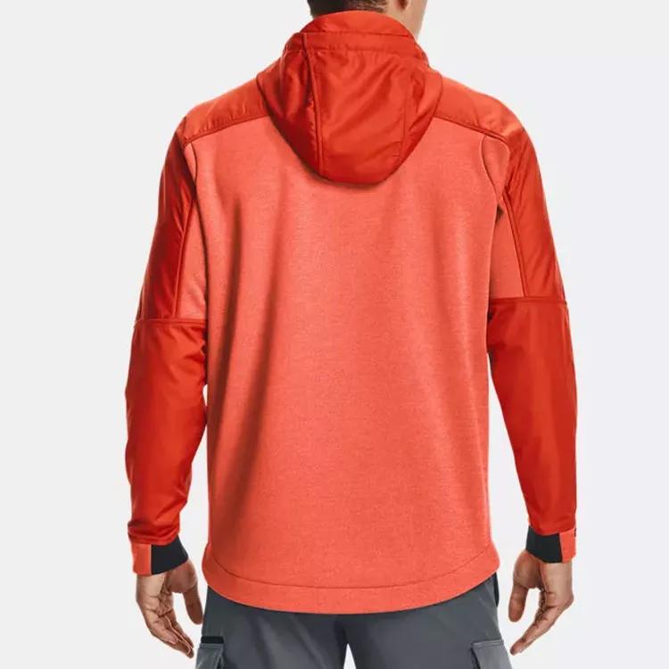 Under Armour ColdGear Jackets Men's Orange Hooded Moderate Other (Unisex) Jackets 1320710 830