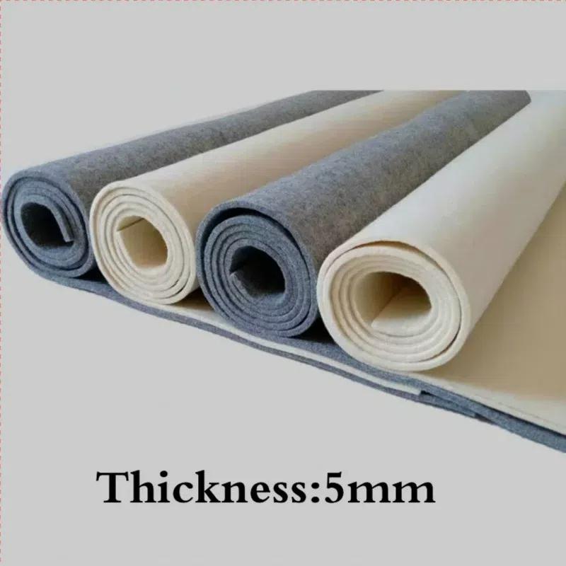 5mm Thick Mixed Fiber Table Felt Mat Peinture Feutre DIY Sewing Crafts Accessory Calligraphy Painting Wall Sticker Felt Pad Mat