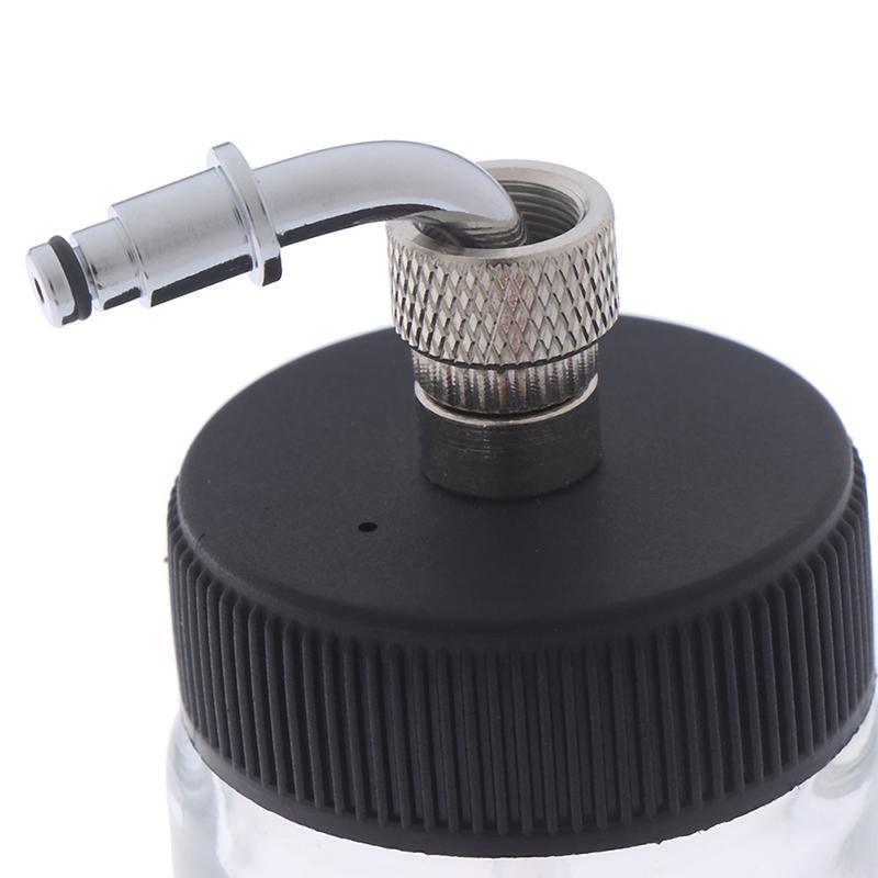 22Cc Airbrush Paint Glass Bottle Jar Suction Lid Spray Pot Drawing Nail Art Tool
