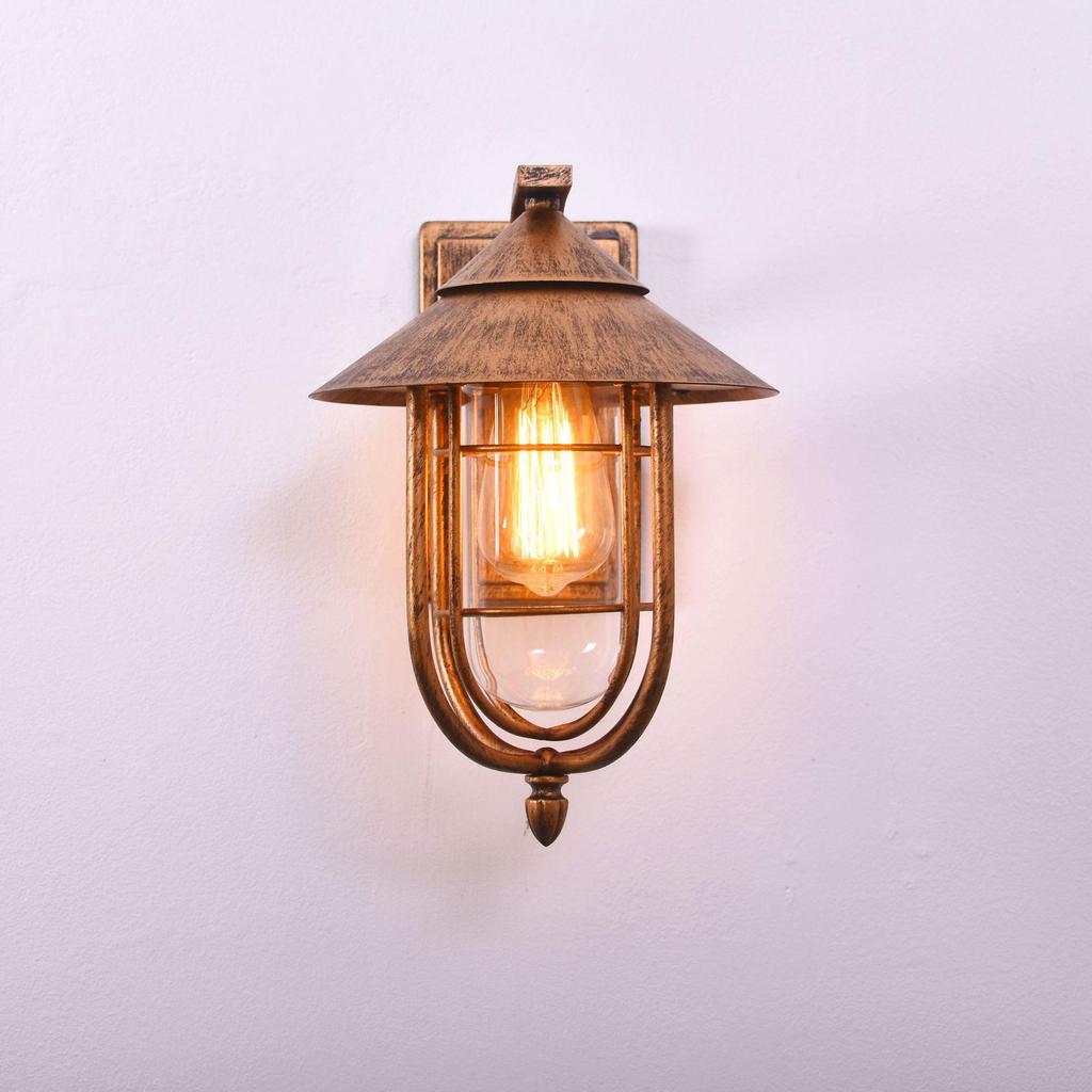Nordic Outdoor Retro Smart Induction Wall Lamp - Waterproof for Indoor & Outdoor Use