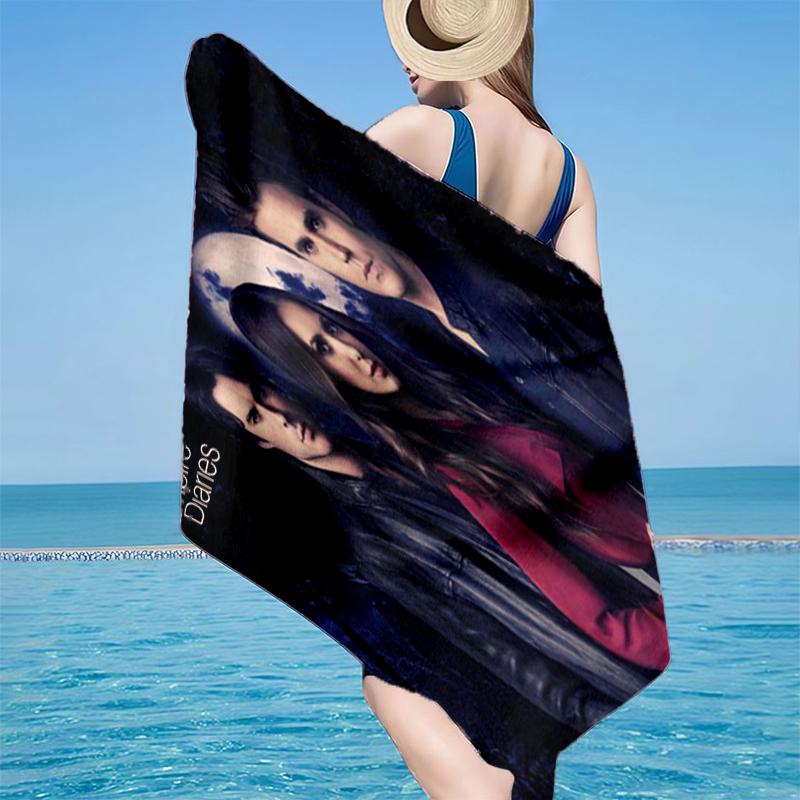 Vampire movies Beach Towel, Super Soft Microfiber, Gift for Her/Him, Birthday, for Pool, Beach, Travel, Home Decor Fan gifts