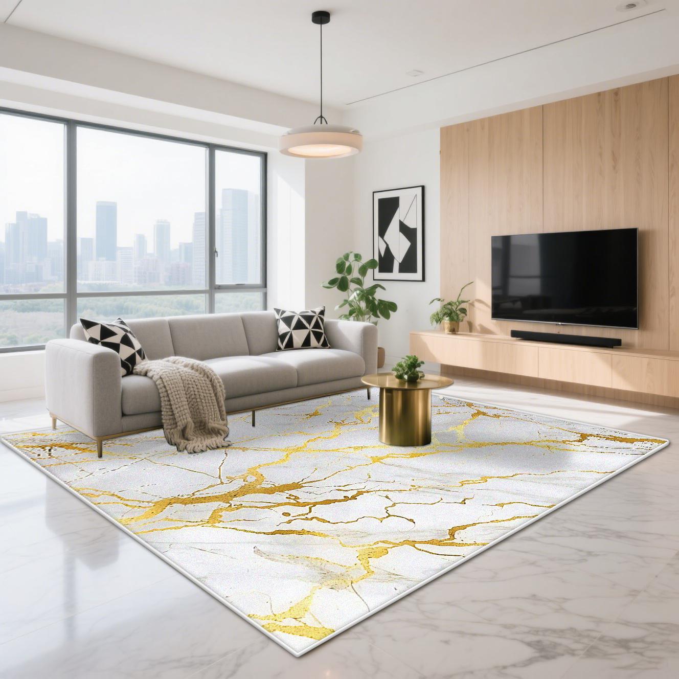 

Роскошный ковер из черного мрамора для гостиной, современное украшение, ковры для лаунжа большой площади, короткий вельвет, прикроватный коврик для спальни, мягкий 60*90cm