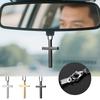 Car Rearview Mirror Cross Ornament