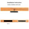 2Pcs Double Side Induction Door Switches Cabinet Door Open/Close Sensors Switches Door Control Cabinet Lighting Accessory