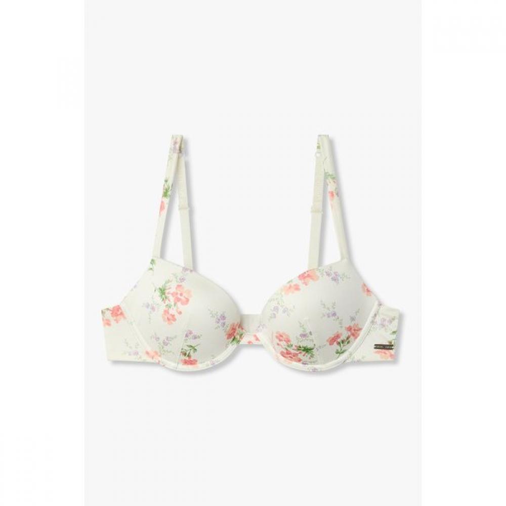 Emporio Armani Women S puSh Up Bra Logo And Flower Print 086185511 75A