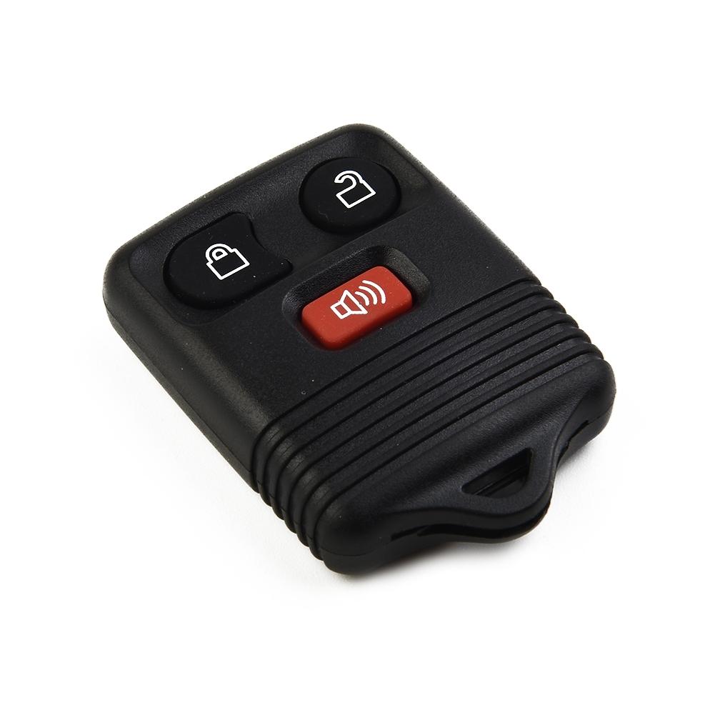 Remote Shell Case 3 Button 1pc Alarm Black Shell Case