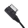 AMI to 3.5mm Cable Sound Adapter Data Wire Music AMI To 3.5MM Female Transmission Cable for A6L Q5 Q7 A8L Accessories
