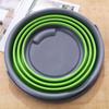1/2PCS Foldable Bucket Car Wash Outdoor Fishing Round Bathroom Kitchen Bucket Portable Folding Bucket Water Container For