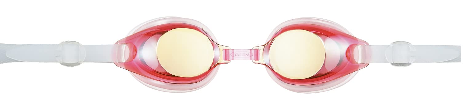 

Зеркальные очки для плавания розовые для детей НОВЫЕ YG480 [Ясуда]