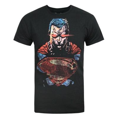 Camiseta masculina Jack Of All Trades Man Of Steel Heat Vision Superman