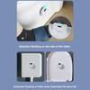 Smart Toilets Flush Sensor Button Non-Contact Intelligent Toilets Flush Button with Wireless Transmitter for Home Hotel Bathroom