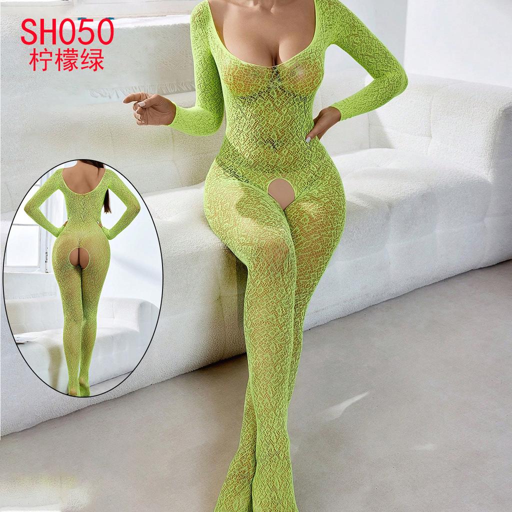 Bielizna Damska Plus Size Seksowna Koszula Nocna Pasjonujące Otwarte Pończochy Pokusa Uniform Bez Pasków Plus Size Namiętność Sh075