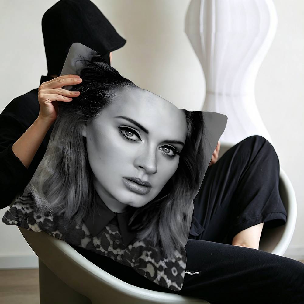 Hot Singer Adele  Personalized Pillow Cover Kids Bedroom Wild Party Decor Pillowcase kid Birthday shower Gift