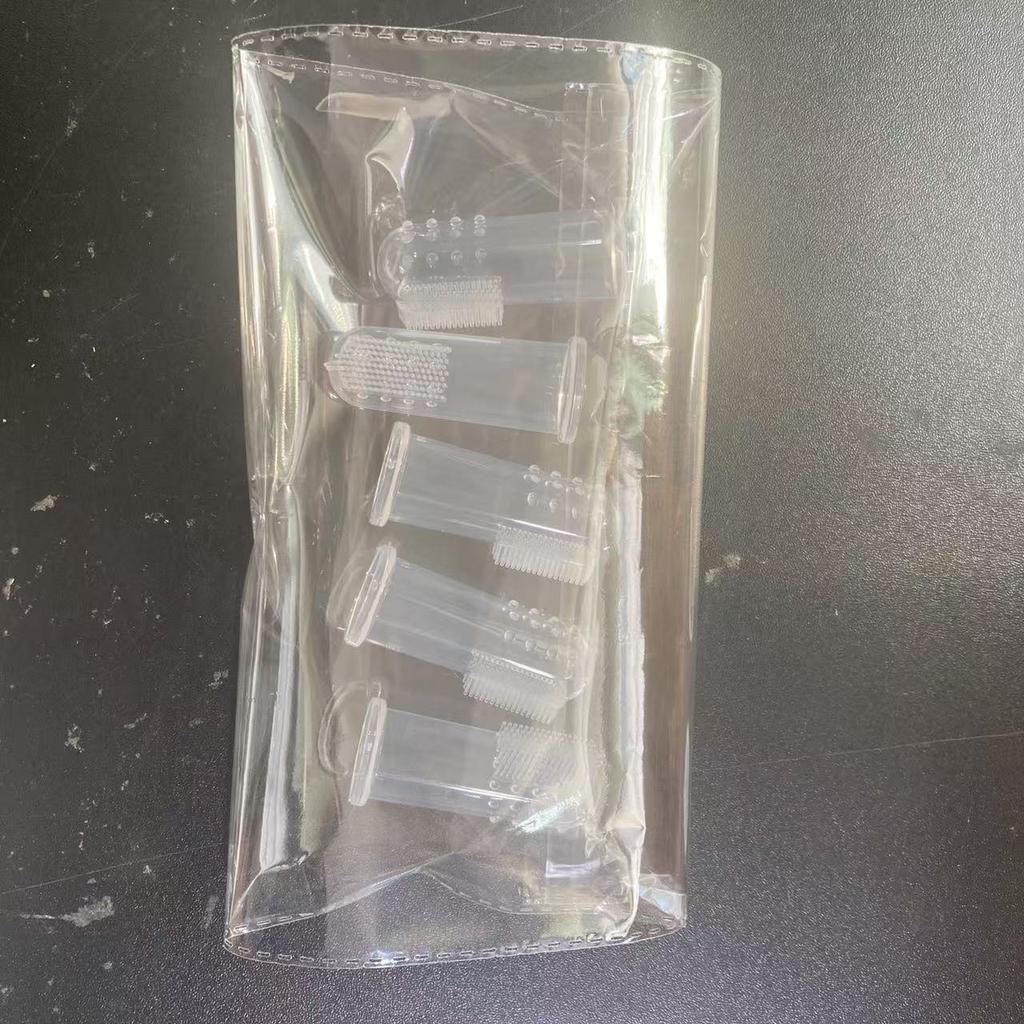 Pet Finger Toothbrush for Cats and Dogs-Soft Silicone Dental Cleaning Tool with Heads,for Thorough Oral Hygiene,Pet Dental Care