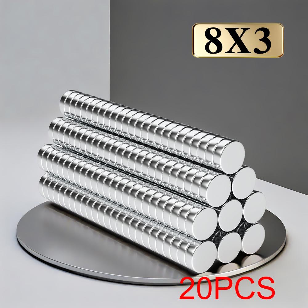 8x3mm imans Refrigerator magnets for DIY Office Whiteboard Workshop Suitable Tools Home Workplace