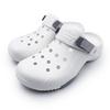 Amozi and Clog Perfect for Outdoor and CL304 Size Men's Women's Sandals, Casual, Fashionable, Breathable, Wear, Beach, River, Summer. White, 27.0cm.