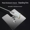 Stainless Steel T-Shaped Retractable Desktop Poster Display Stand