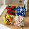 Creative Bouquet Building Set: Rose & Hibiscus Flower Blocks – LEGO Compatible Ornament & Gift