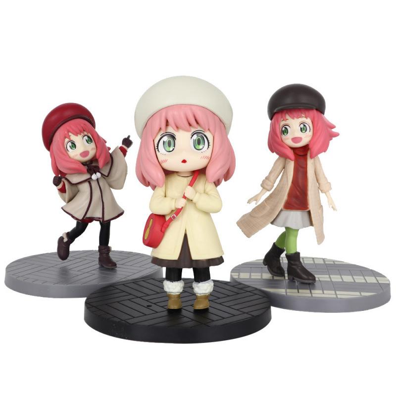 אנימה משחק ריגול בית משחקים פריפריה גרסת Q תרמיל דמות אנייה נערה יפה דו-ממדית קישוט למחשב לרכב