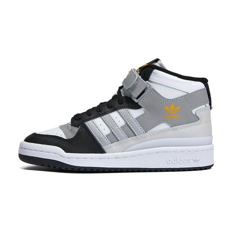 (GS) adidas originals Forum Mid White Black Silver Kids GY7062 EU 35⅔