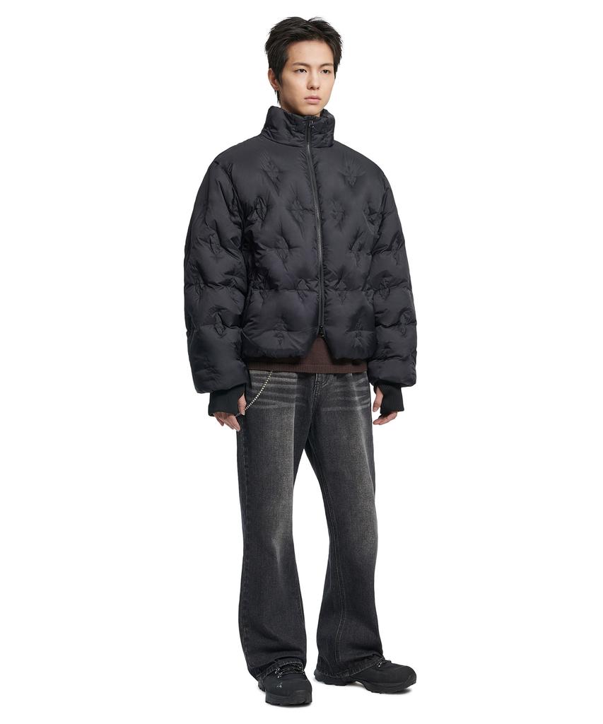 Nomanual L.S Short Down Jacket - Black