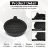 2pcs Non-slip Car Water Cup Pad Diamond Silicone Mat for Bottle Holder Coaster Auto Interior Anti-skid Cup Holders Thickened