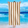 Yellow Stripe Microfiber Beach Towel Quick Fast Dry  Trend Pattern Beach Towel Oversized Blanket Lightweight Towel Bathtowel