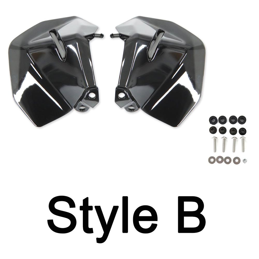 For BMW R1300GS R 1300 GS 2023-2026 Windshield Bilateral Air Deflectors Motorcycle Tank Side Wind Deflector Spoiler Windscreen