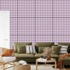 Wallpaper Fabric Pattern Violet for Living Room and Bedroom 50x1000