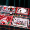 Cute Faceless Old Man Placemat Insulation Mat Christmas Placemat Atmosphere Decoration Props Supplies