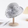 Summer lace breathable sun hat women's mesh flower pot hat sun hat fashion versatile crimped top hat