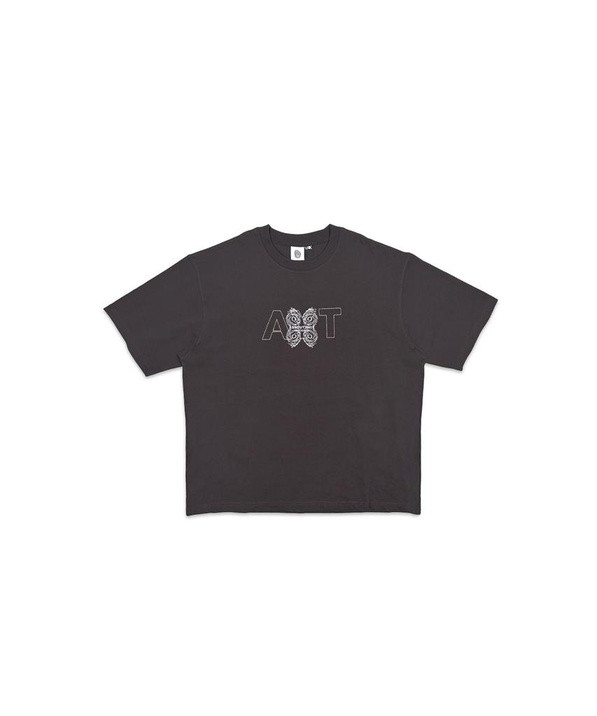 Aejyuttingkeumamaindeu Inner Loop T-Shirt_Charcoal
