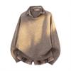 Pullovers Long Sleeves Sweaters Unisex Fake Two-piece Shirts Jumpers Paragraph of The Spring Autumn Couples Knitted Bottoming Shirt Lapel Wool Jumper