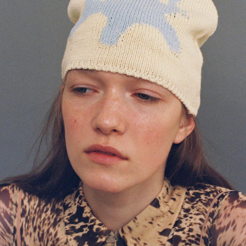 

AWESOME NEEDS LITTLE CAT KNIT HAT_BUTTER FREE