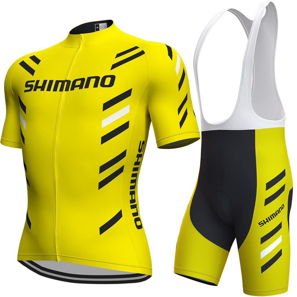 Cycling Suit Short Sleeve Suit Summer Tour De France Team Shirt Cycling Short Top Strap Shorts Quick Drying Breathable Men 2026