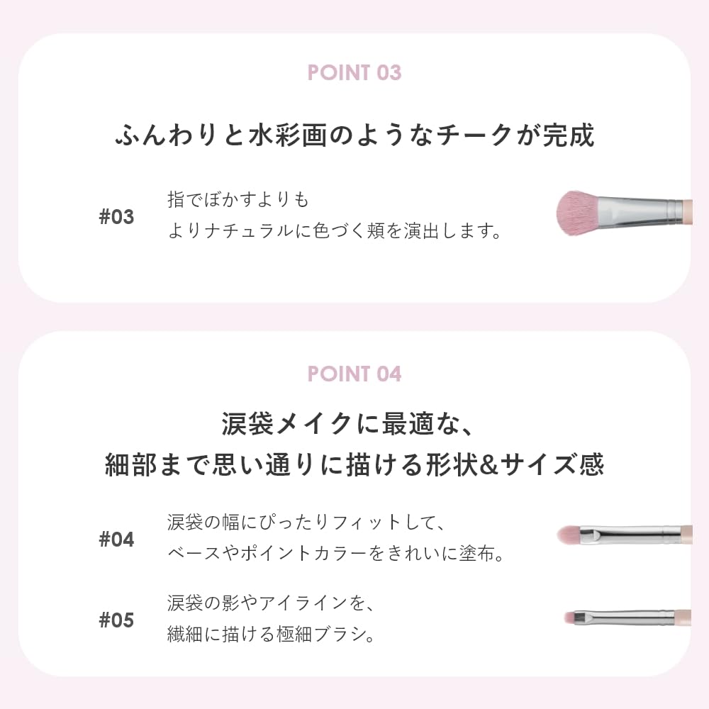Wonjungyo Artist Touch Brush 03 Cheek Brush with Irregularity Correction Cover [Official] Brush/Makeup