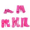 Fashion Mixed Style Outfits Colorful Wedding Party Dress T-shirt Trousers DIY Accessories Clothes for 11.5'' Doll Kids Toy