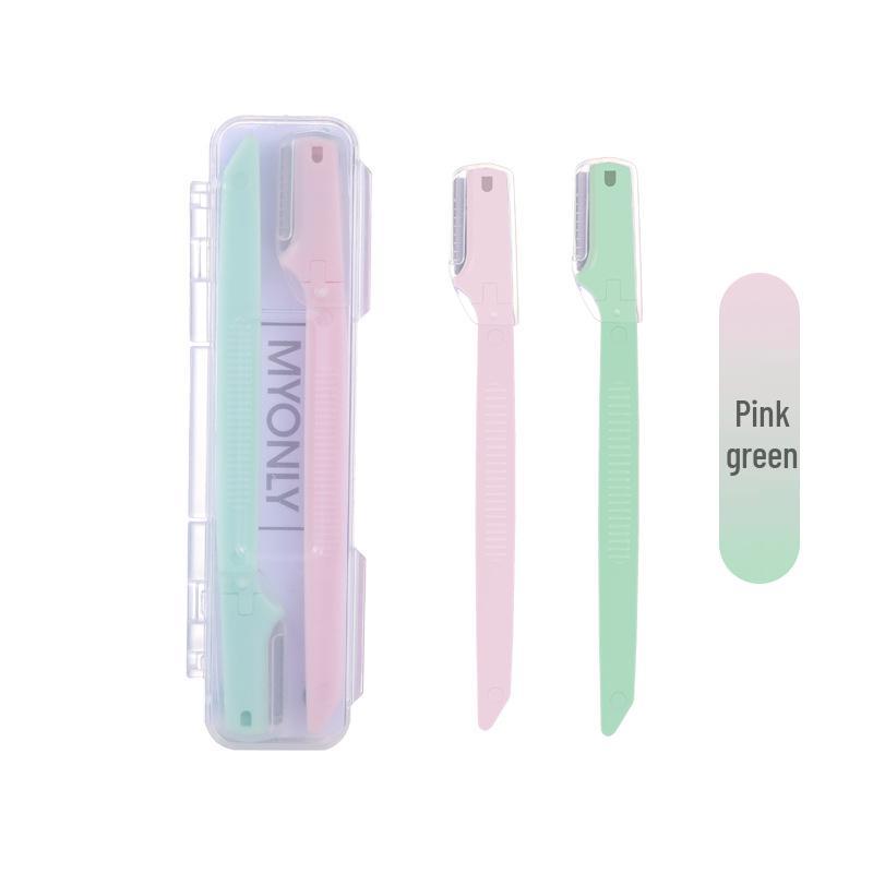 

Maiolee Мини-набор для бровей для начинающих - Набор для придания формы, бритья и прорисовки, Портативный