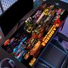 Ποντικοουαλί Five Nights at Freddy's, για Πληκτρολόγιο Pad Laptop PC Mat για Γραφείο Οικιακή Χρήση, Διακόσμηση Γραφείου, Τέλειο Δώρο Γενεθλίων για Παίκτες
