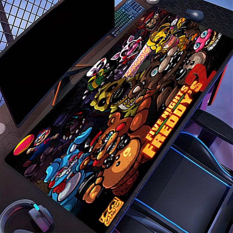 Ποντικοουαλί Five Nights at Freddy's, για Πληκτρολόγιο Pad Laptop PC Mat για Γραφείο Οικιακή Χρήση, Διακόσμηση Γραφείου, Τέλειο Δώρο Γενεθλίων για Παίκτες