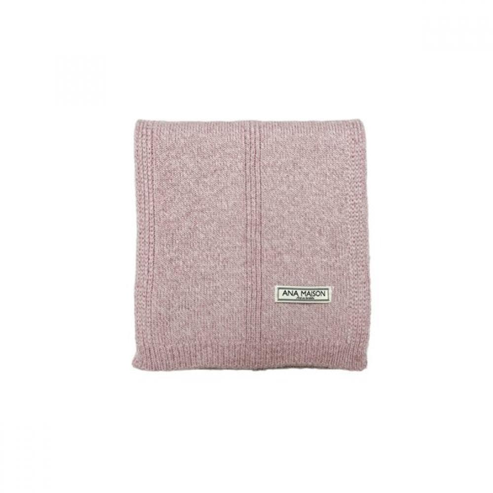 Ana Maison Cashmere Daily Muffler Pink Rose Kmm  whitePink