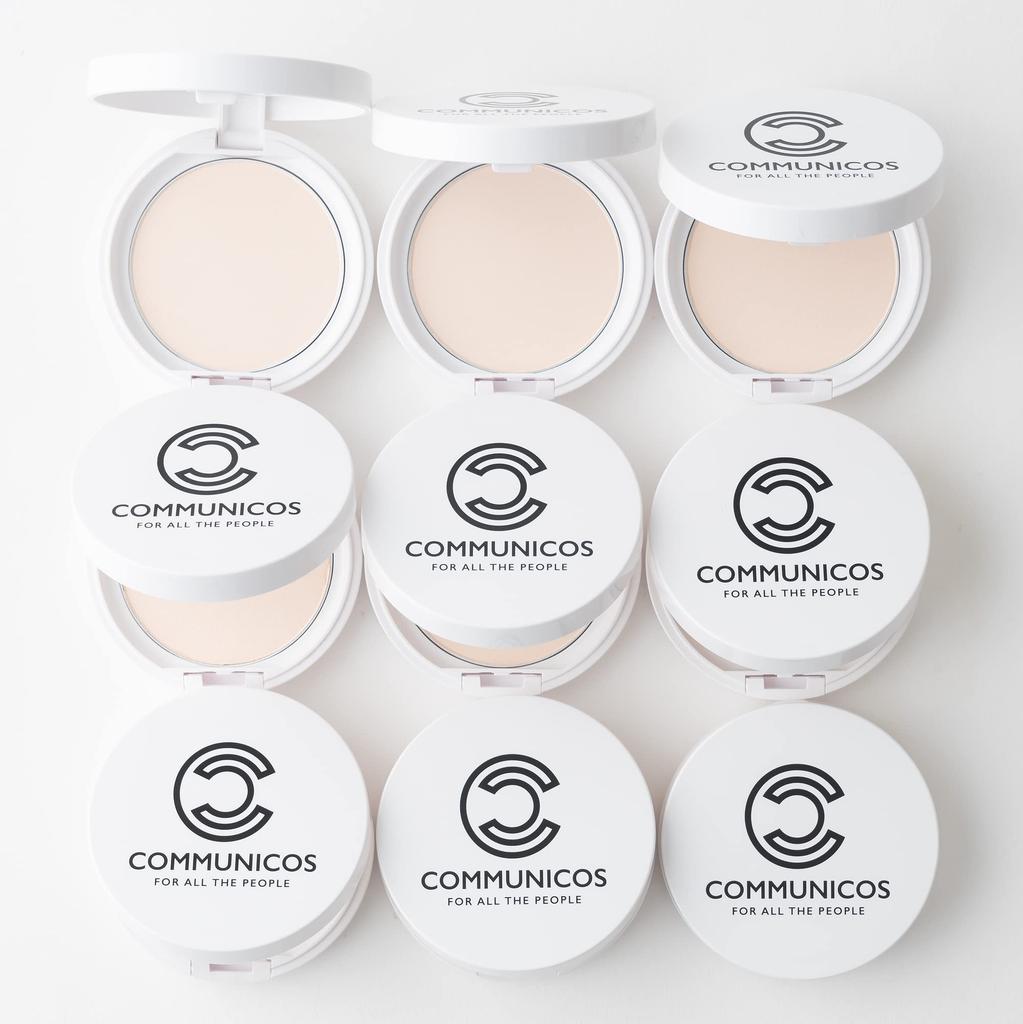 Communicos Pressed a Face Powder That Prevents Sebum Buildup and Covers Powder, Popular, Long-lasting Pores.