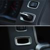 Car Console Keyhole Frame Decoration Key Hole Trim For Volvo S60 V60 XC60 V40 Stainless Steel Sticker Interior Accessories