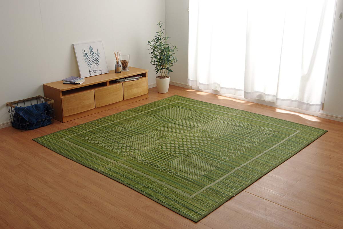 

Ikehiko Rush Rug Carpet NS Prea Green 191 x 300cm Approx. #8193740