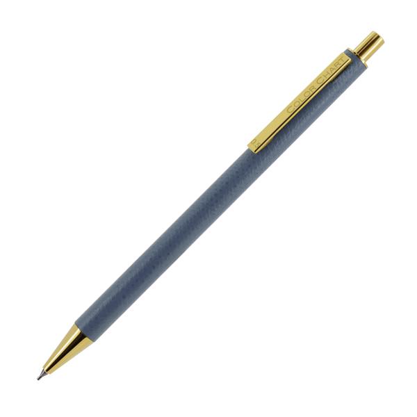 Leather Wrapped Mechanical Pencil With Color Chart