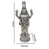 Lord Tirupati Balaji Kamal Silver Plated Idol for Mandir Pooja | Lord Venkateswara Swamy for Diwali Decor|