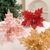 26cm Artificial Christmas Flower Large Christmas Tree Ornaments  Merry Christmas Decorations