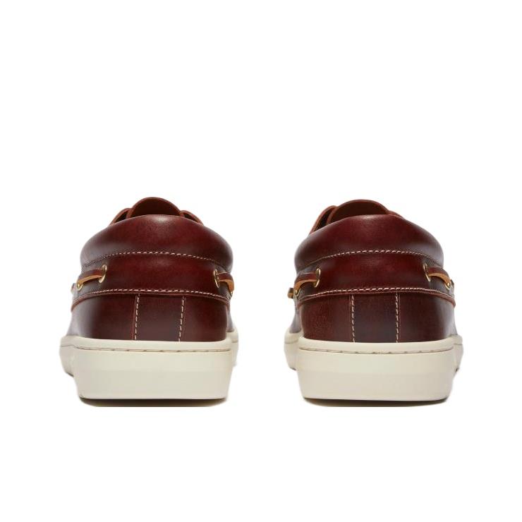 Timberland Portofino Pier Leather Comfortable Classic Versatile Trendy Boat Shoes Men shoes TB0A6CXMEIW1